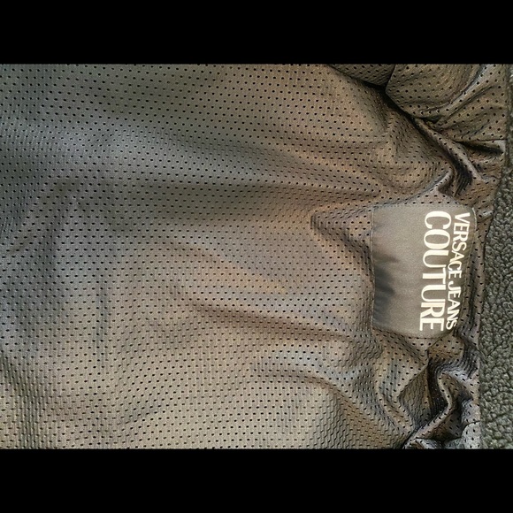 VERSACE JEANS COUTURE
Black Tartan Baroque Print Jacket - Picture 5 of 7